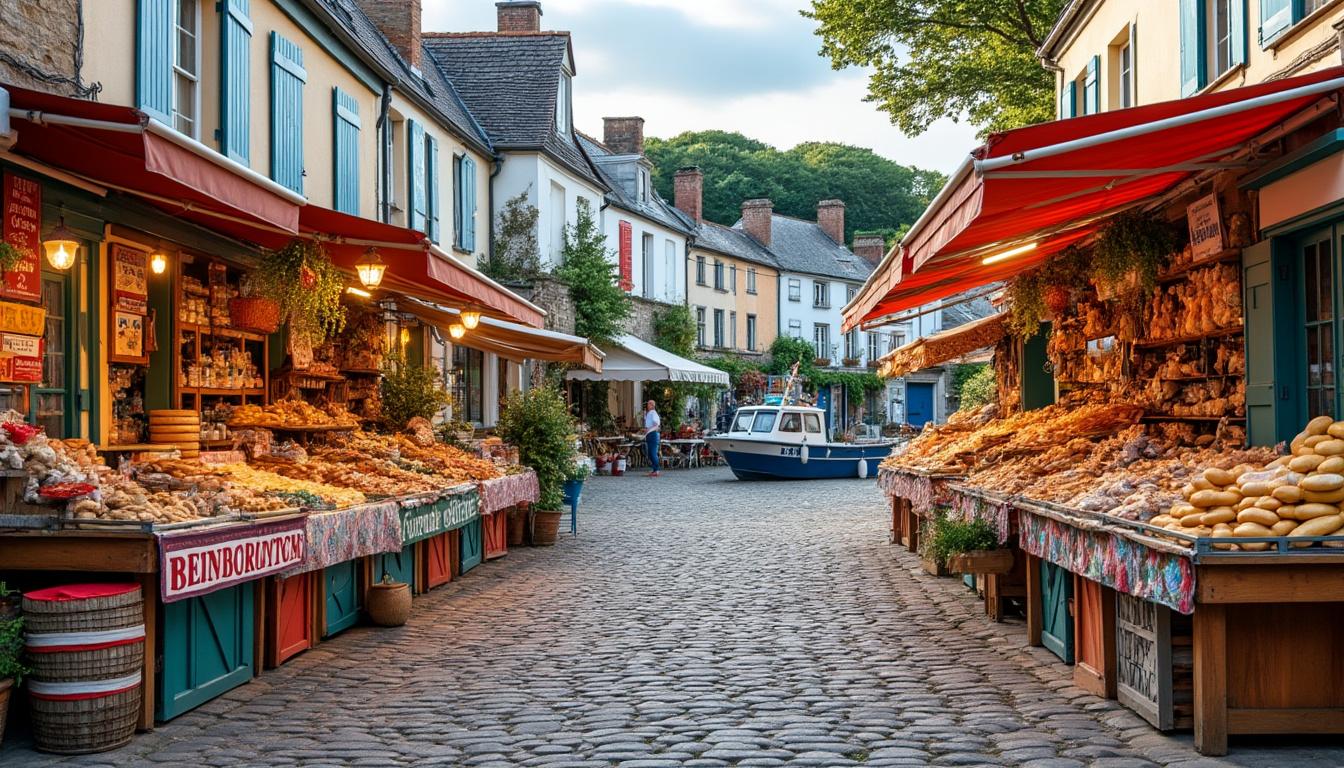 partez pour une balade gourmande à travers le terroir breton et découvrez les spécialités culinaires, les producteurs locaux et les saveurs authentiques de la bretagne.