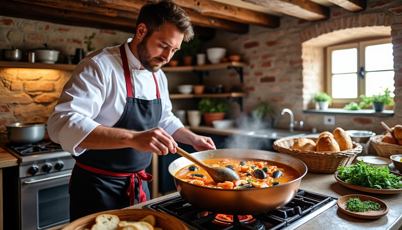 découvrez comment préparer une bouillabaisse authentique comme à marseille : une recette traditionnelle, des conseils pour choisir les bons poissons et réussir ce plat typique de la cuisine provençale.