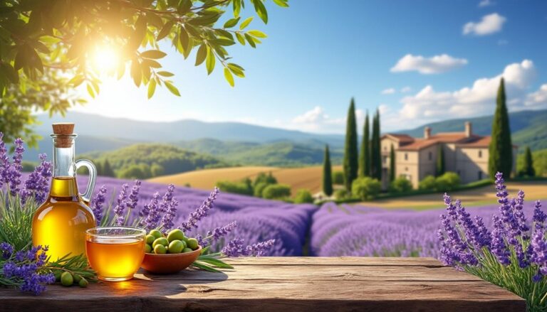 découvrez la provence à travers ses champs de lavande parfumés, ses huiles d’olive artisanales et son miel doré, pour un voyage sensoriel au cœur d’un terroir authentique et ensoleillé.