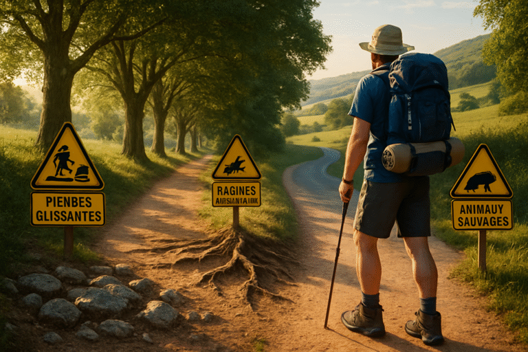 découvrez les principaux dangers sur le chemin de compostelle et apprenez comment les anticiper pour garantir votre sécurité. conseils pratiques pour randonner sereinement et éviter les risques tout au long du parcours.
