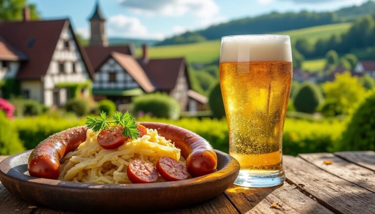 explorez l’alsace à travers ses bières artisanales authentiques et sa choucroute savoureuse, un voyage gustatif au cœur des traditions régionales.