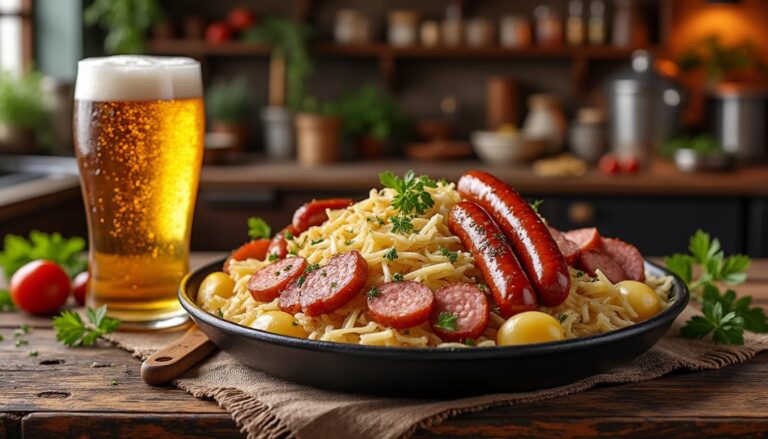 découvrez la véritable choucroute alsacienne : recette traditionnelle, conseils de préparation, accords avec la bière et astuces pour réussir ce plat emblématique de l’alsace.