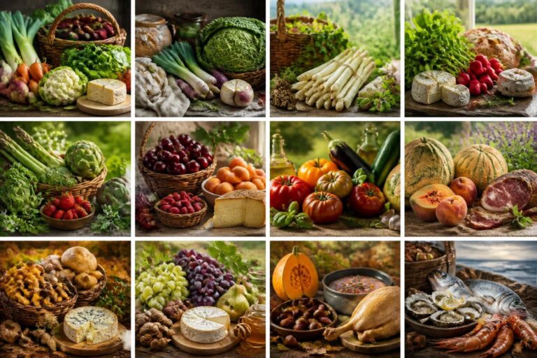 découvrez notre calendrier des produits du terroir pour savoir quoi acheter chaque mois et profiter des meilleurs fruits et légumes de saison.
