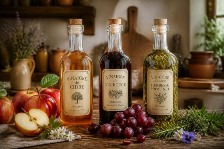 découvrez notre guide pour choisir le vinaigre artisanal français parfait : cidre, vin ou aromatisé. apprenez à distinguer leurs saveurs et utilisations en cuisine.
